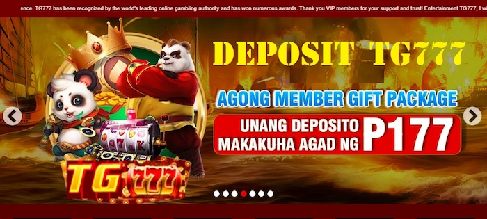 Deposit TG777